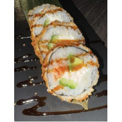 Sake-Tempura maki (16 pcs.)