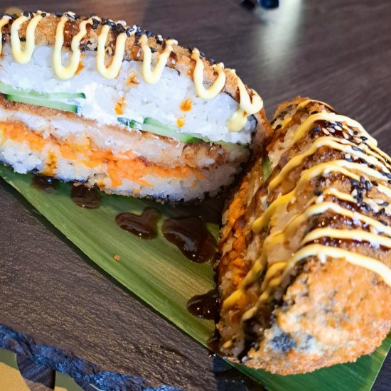 Suši burgers ar vistu